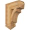 Ekena Millwork Westlake Arts & Crafts Rough Sawn Bracket, Western Red Cedar, 6"W x 18"D x 22"H BKT06X18X22WTL03RWR - alternate 1